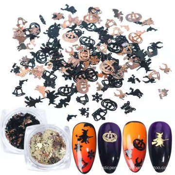 3D Metal Halloween Nail Accessories Art Decorations Nail Art Halloween Nail Decoration